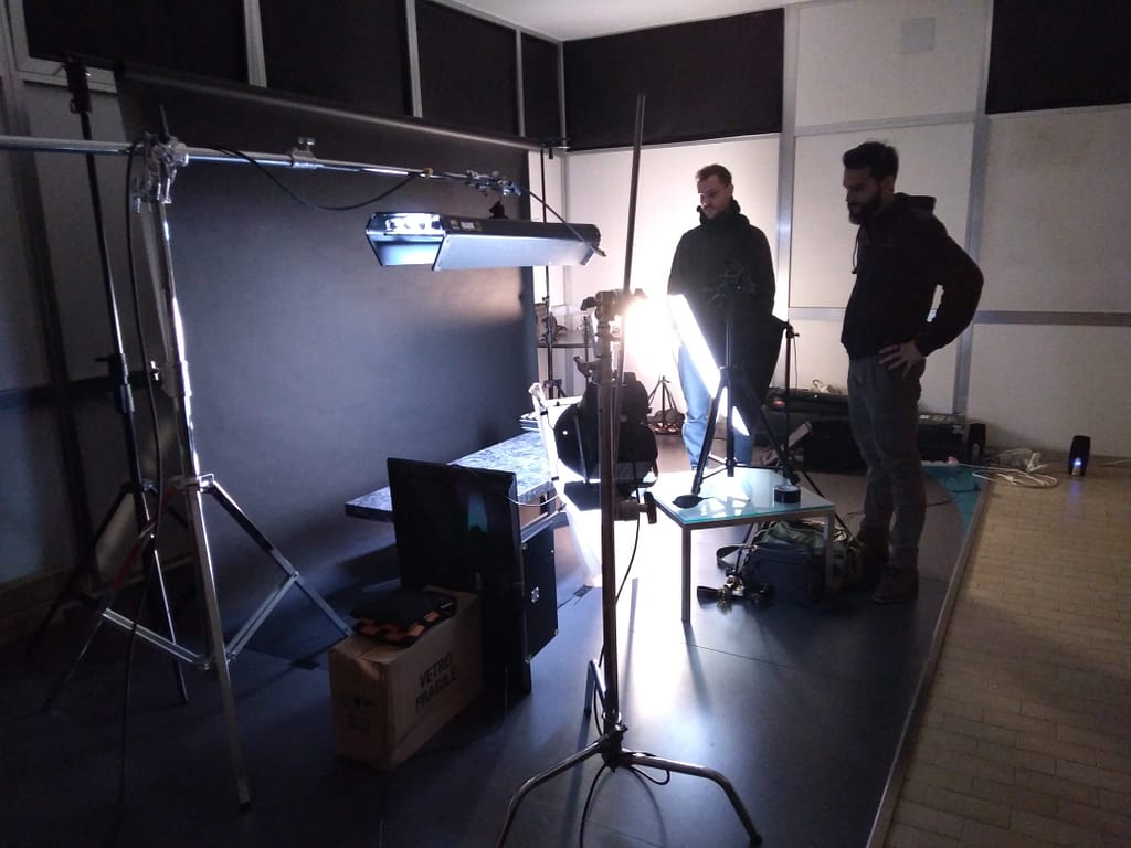 studio fotografico set